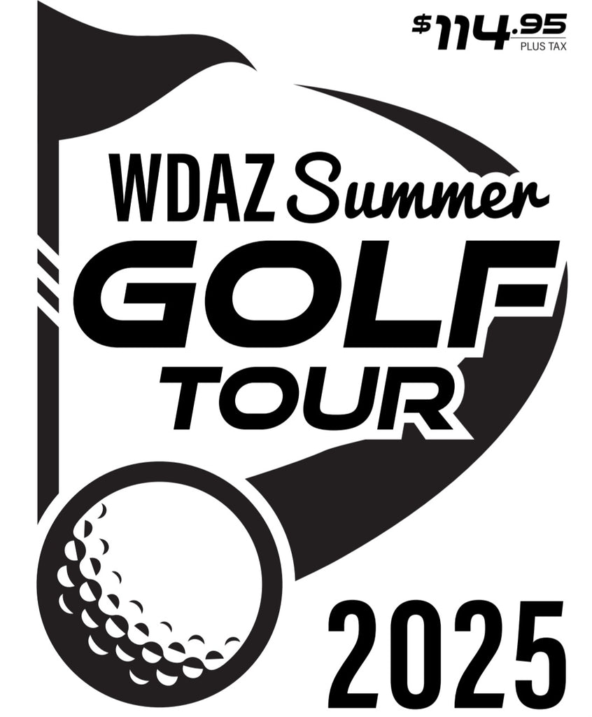 *2025 WDAZ Golf Card* - On Sale Starting Friday May 2nd at 8am!