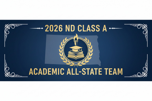 2025-2026 North Dakota Class A Academic All-State Team