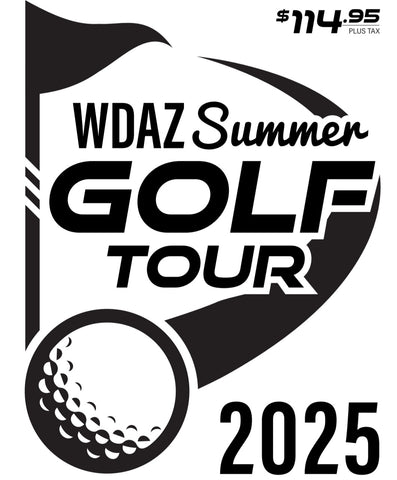 *2025 WDAZ Golf Card* - On Sale Starting Friday May 2nd at 8am!